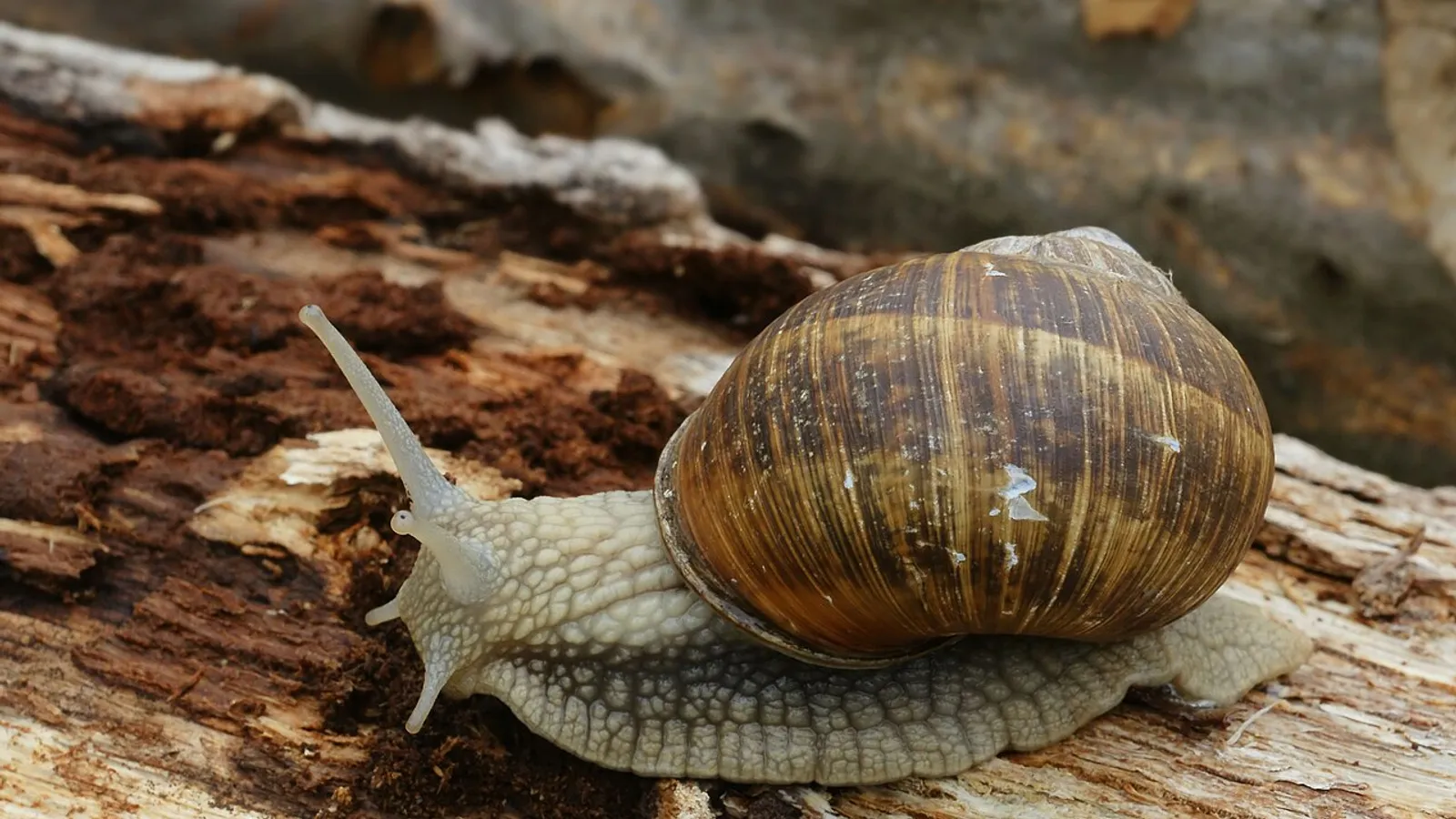 Chiocciola di Borgogna (Helix pomatia)